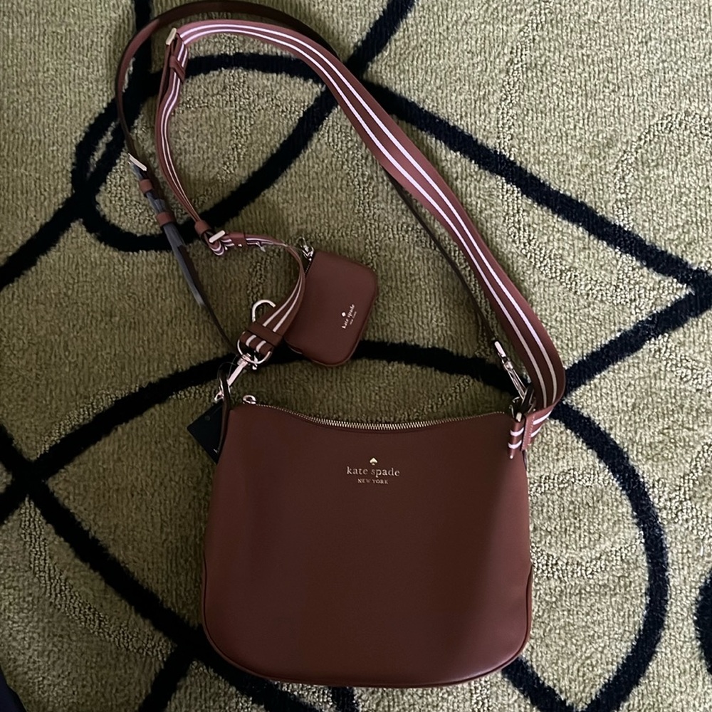 kate spade brown crossbody bag